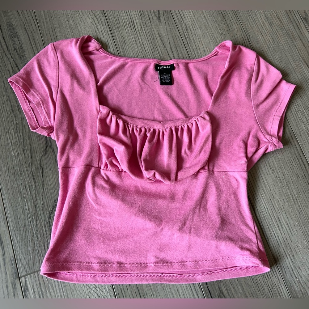Pink summer top